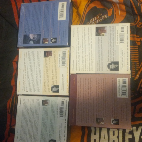 Percy Jackson and the Olympians audiobook cd books 1-5 - Picture 2 of 2